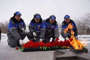 В городе Ялуторовске газифицирован Вечный огонь