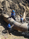 Тюменские газовики завершили перенос участка газопровода из зоны строительства развязки на ул. Пермякова