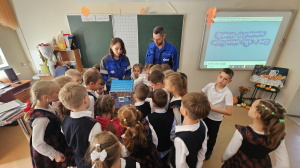 Газовики продолжают обучать детей правилам пользования природным газом в быту