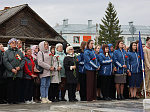 В селе Омутинском Тюменской области зажжен Вечный огонь